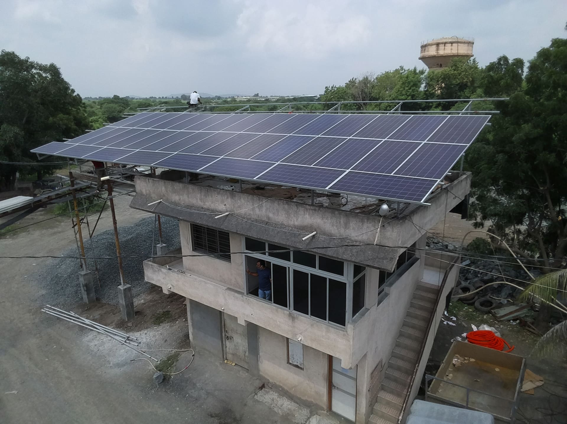Residential solar project
