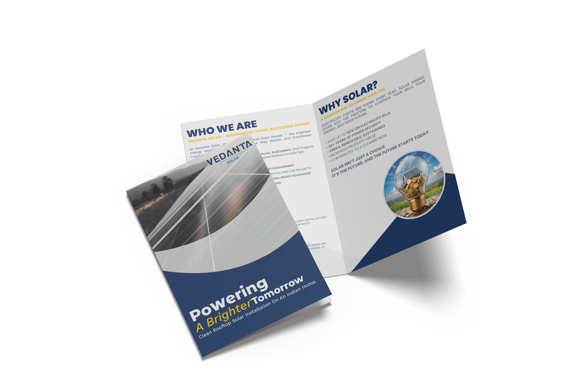Vedanta Solar brochure preview