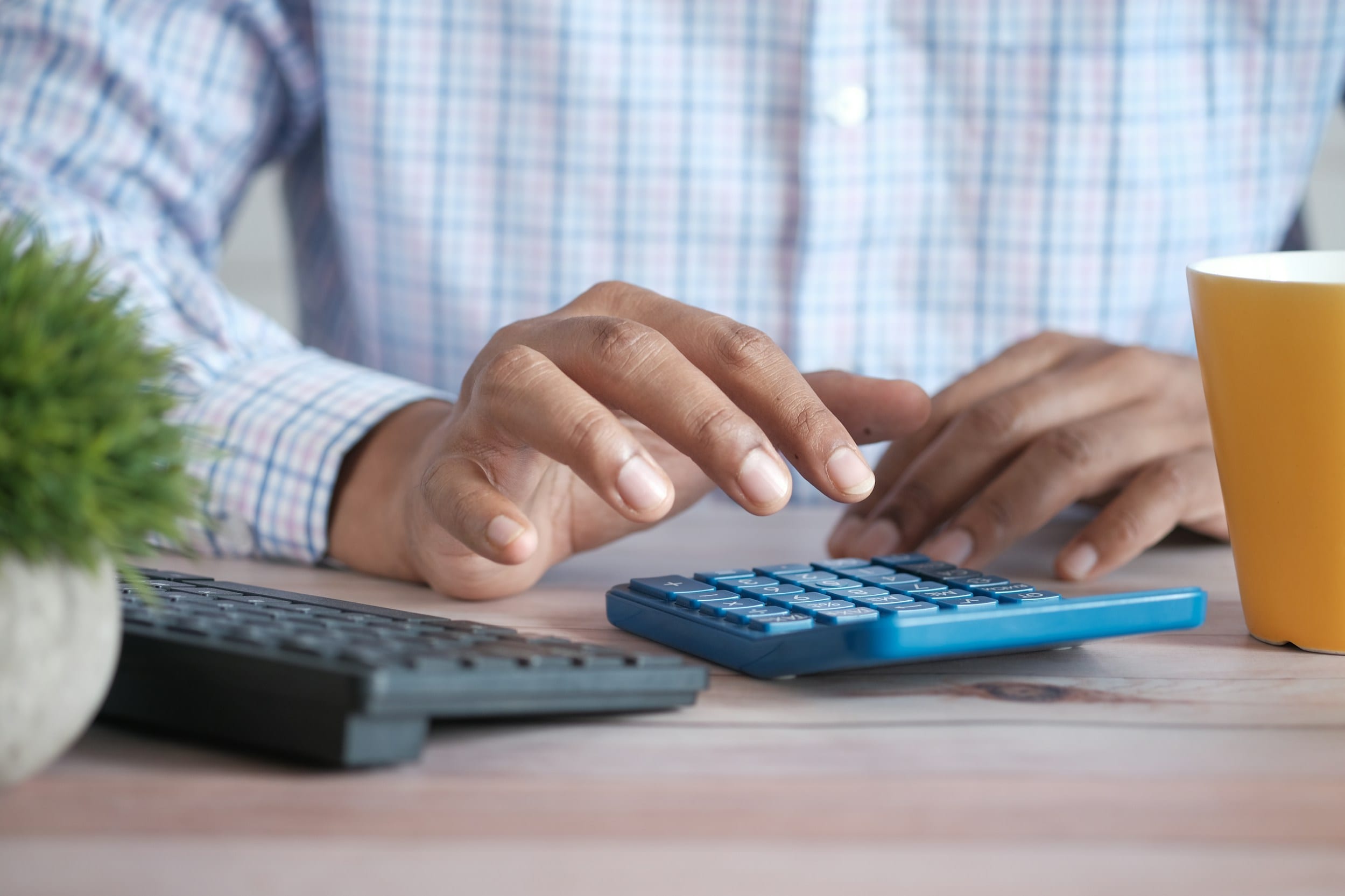 Calculator banner